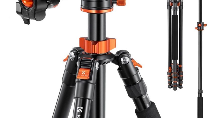 Test du trépied K&F Concept 240CM : stabilité pro pour reflex