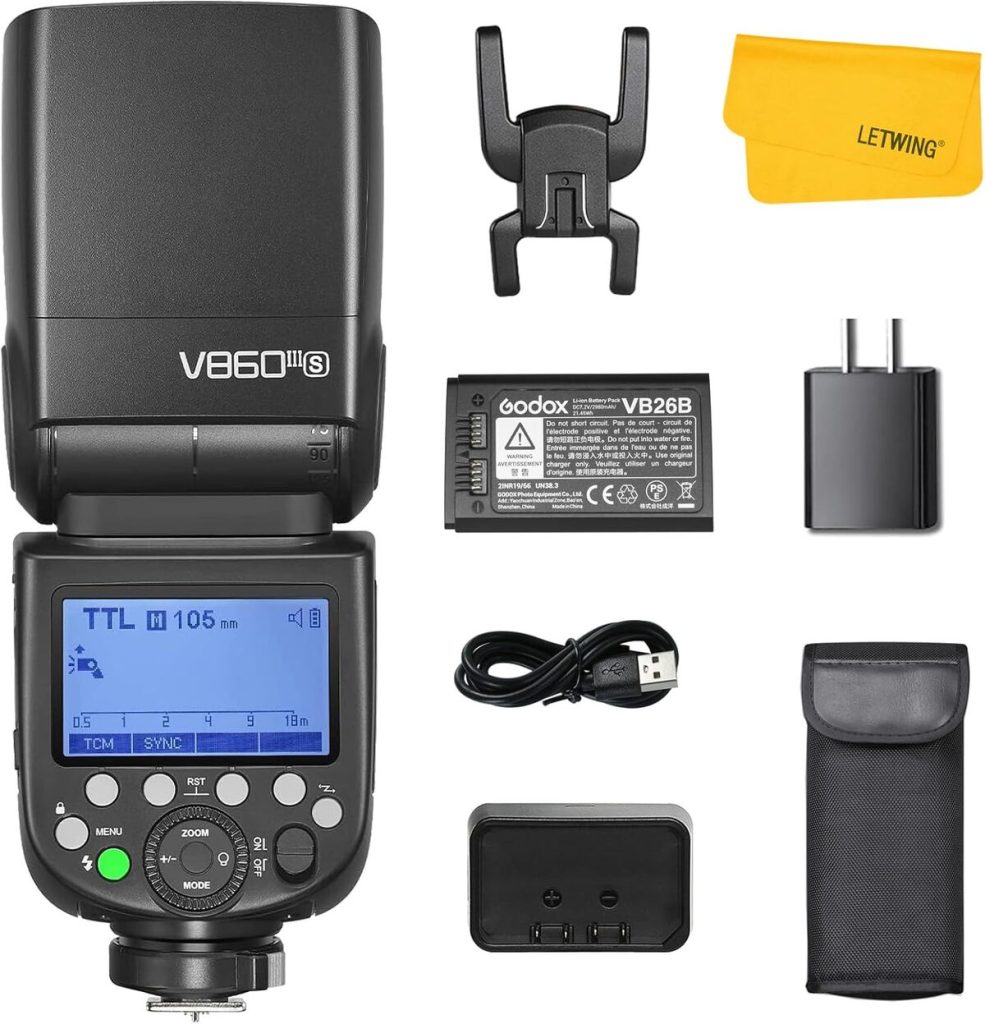 Test : flash Godox V860III-S, puissance et innovation pour Sony