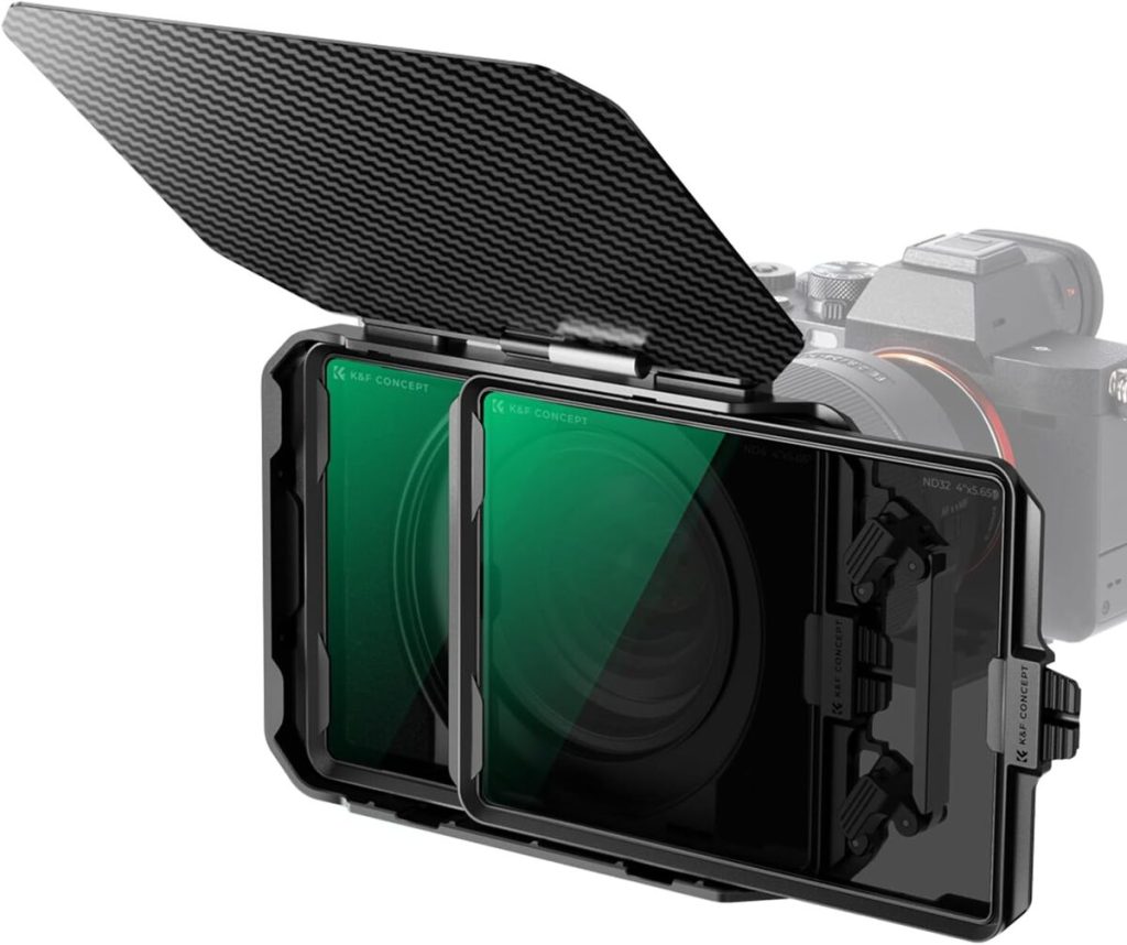 Test : k&F Concept matte box et filtre carré ND4+ND32