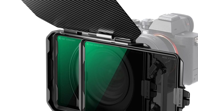 Test : k&F Concept matte box et filtre carré ND4+ND32