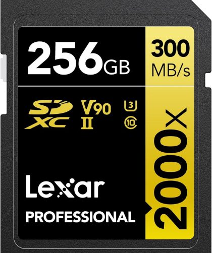 Test Lexar Professional 2000x : carte SD 256 Go ultra-rapide