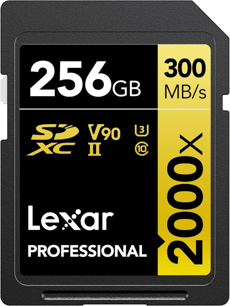 Test Lexar Professional 2000x : carte SD 256 Go ultra-rapide