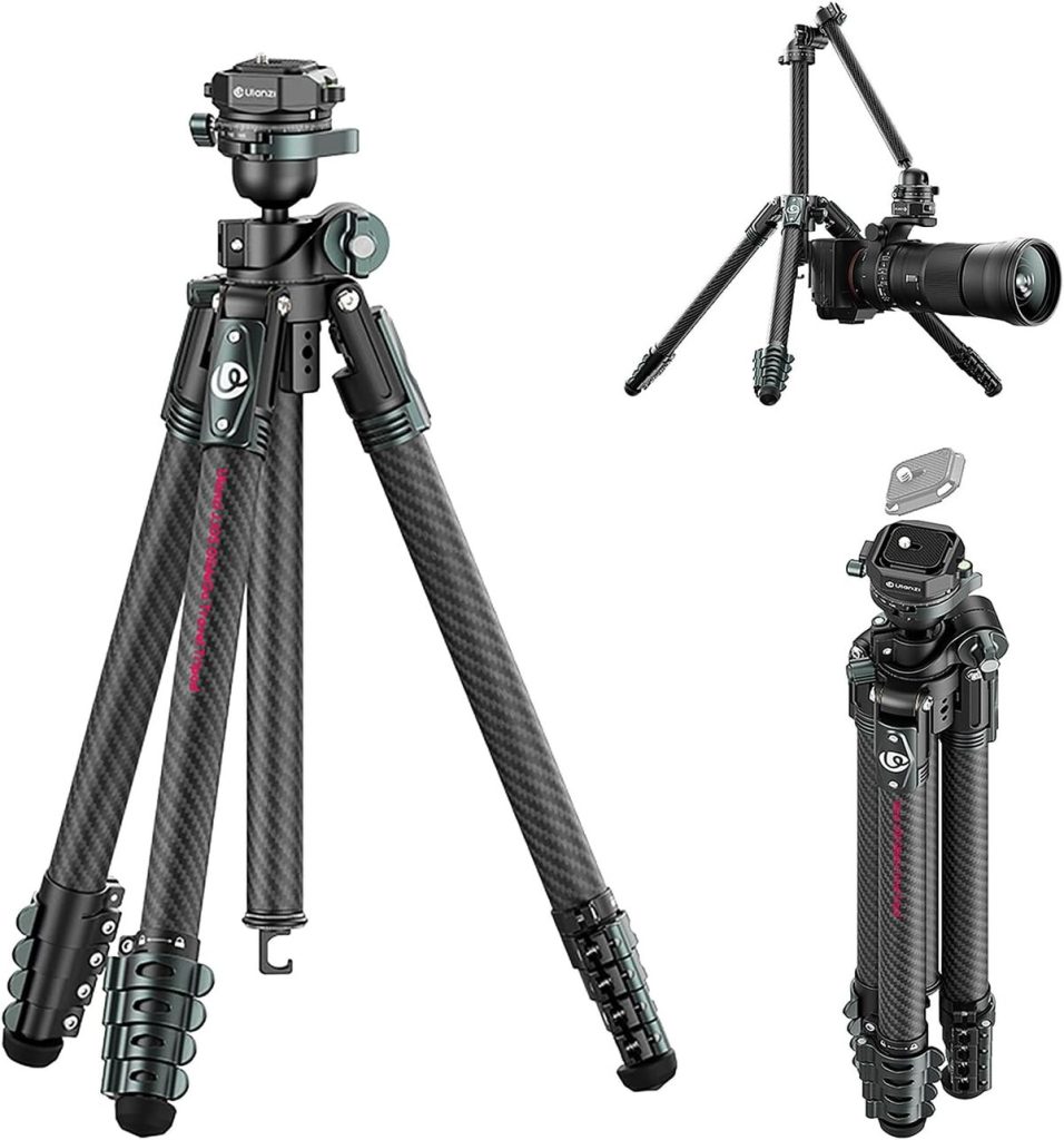 Test trépied carbone ULANZI JJ05 GlideGo 18 kg