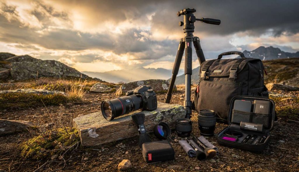 Accessoires photo essentiels pour un paysage dramatique