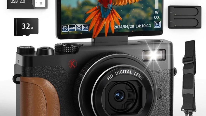 Test : appareil photo numérique compact 5K 64MP pour vlogging et voyage