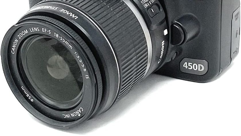 Test Canon EOS 450D : reflex 12.2 Mpix avec objectif 18-55mm