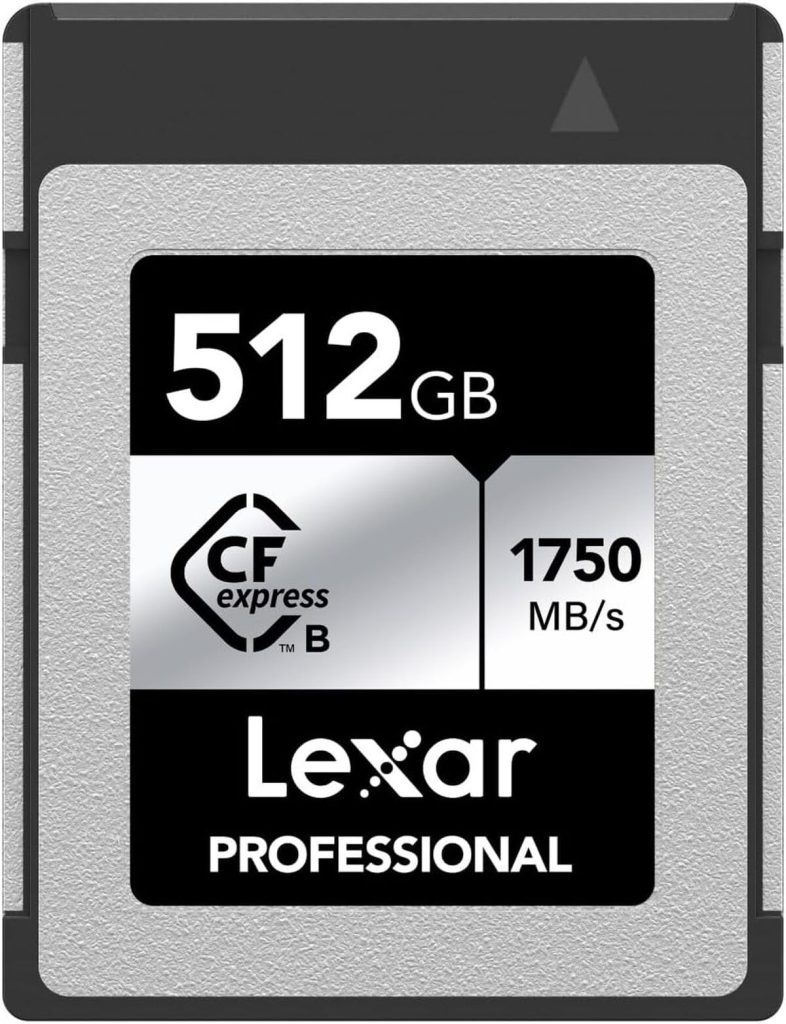 Test : carte Lexar Professional CFexpress 512Go pour reflex numériques