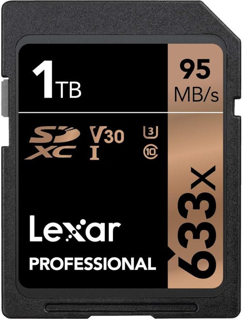 Test de la carte SD Lexar Professional 633x 1To : performance et capacité