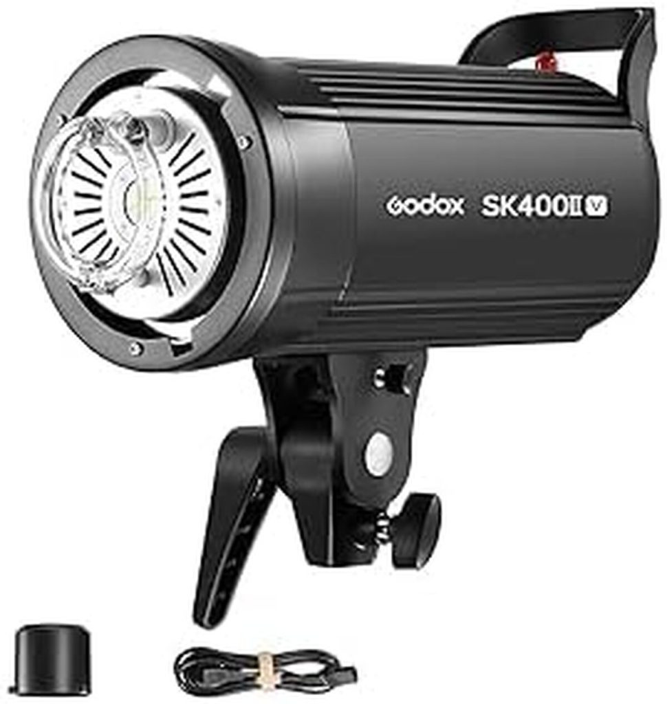 Test du flash de studio Godox SK400IIV : puissance continue en studio