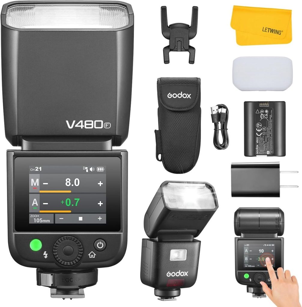 Test du flash Godox V480S pour Sony : puissance et rapidité