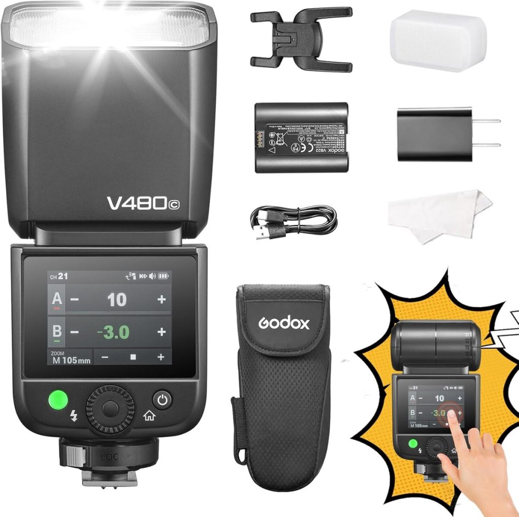 Test du Godox V480 S TTL : flash 2 en 1 pour Sony