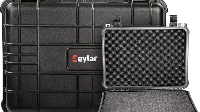 Test : étui rigide étanche Eylar 40, 6 cm pour appareil photo