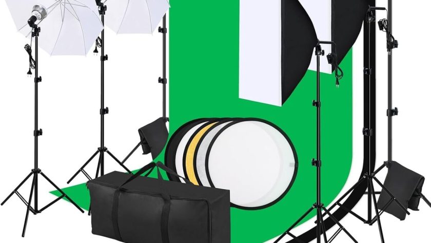 Test : kit studio photo Clevich, système de fond et éclairage pro