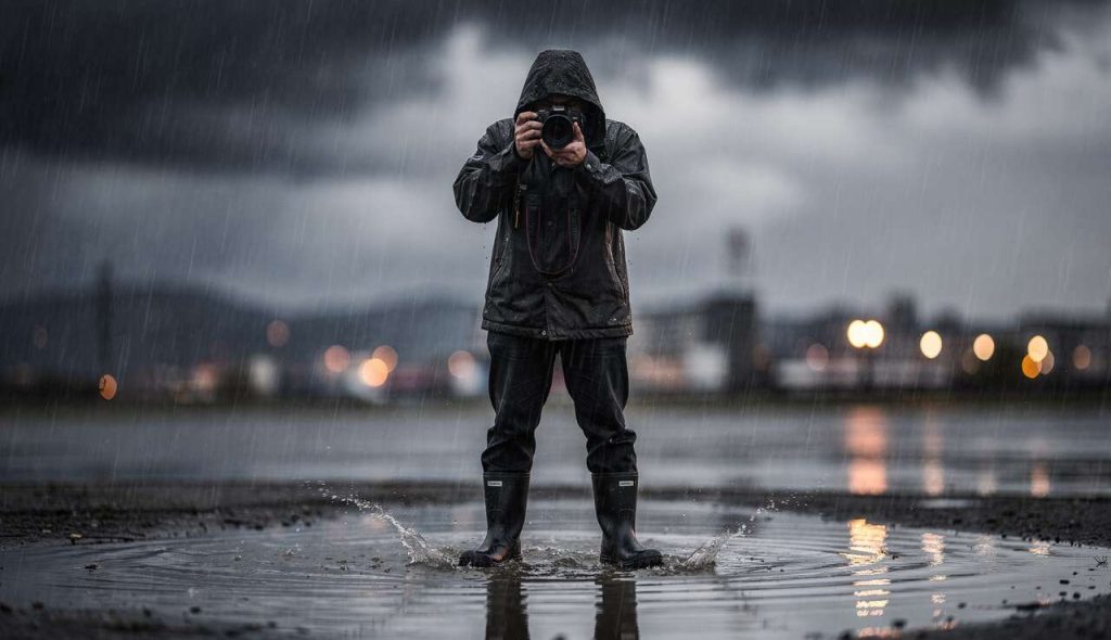 Photos de mauvais temps : astuces photo en plein air