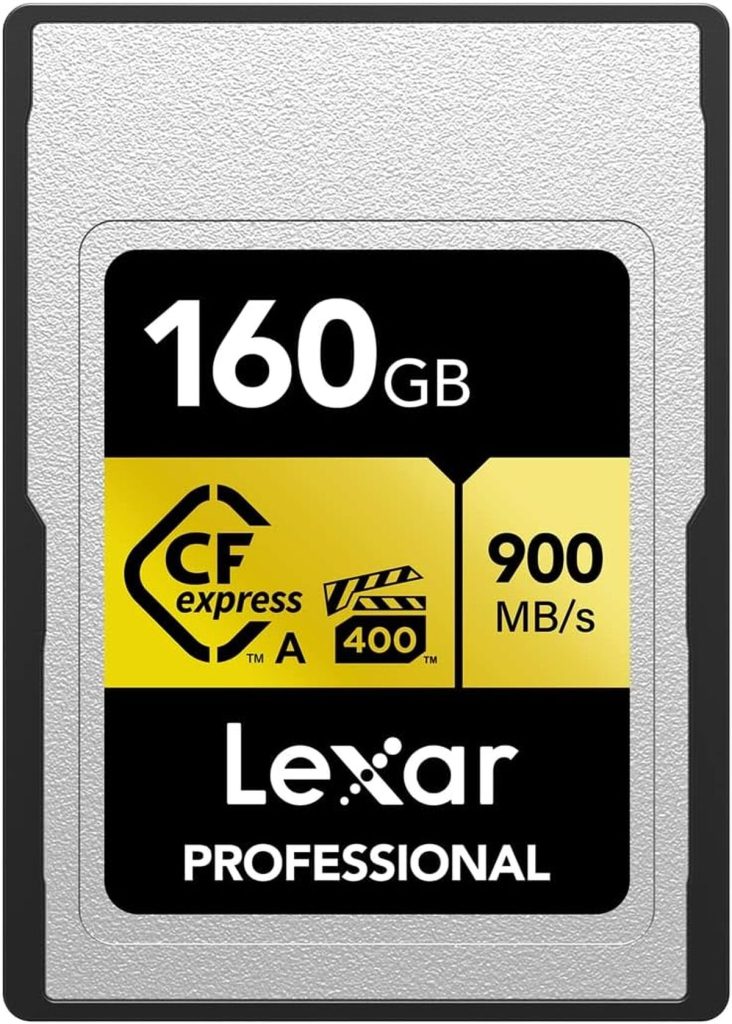 Test de la carte mémoire Lexar LCAGOLD160G : performance 8K