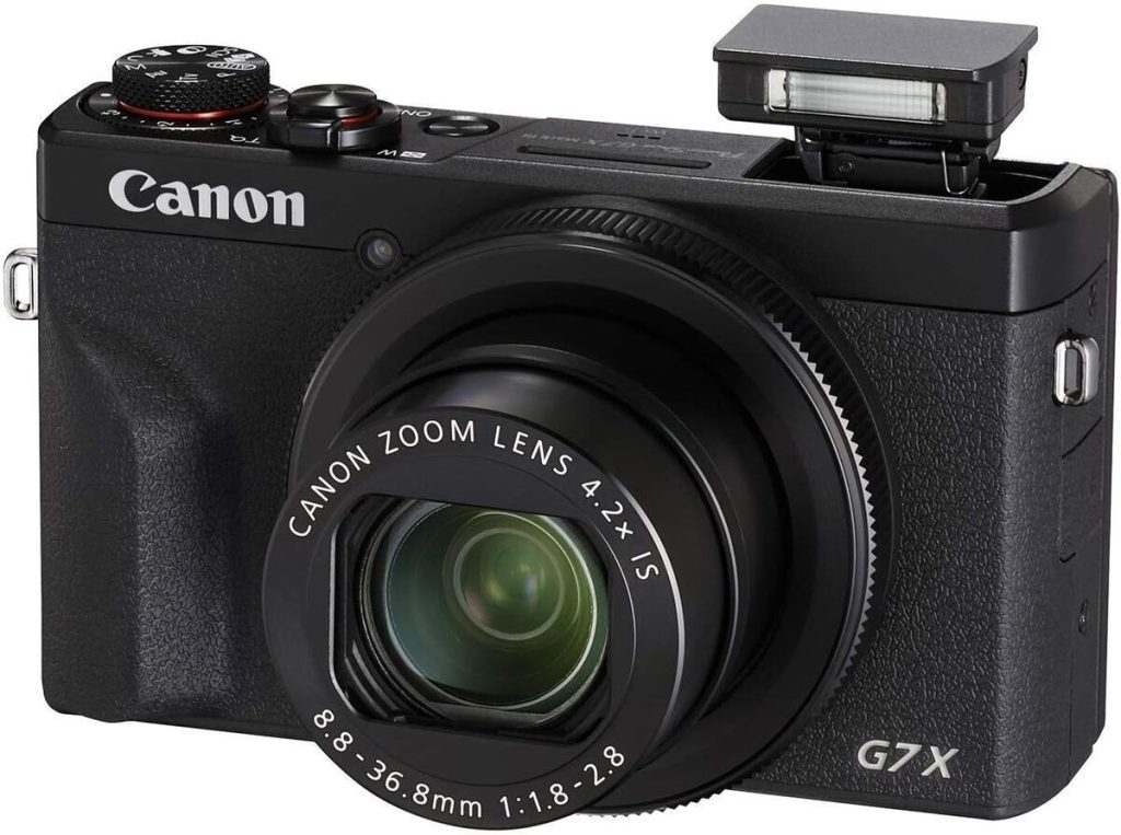 Test de l'appareil photo Canon Powershot G7X Mark III noir