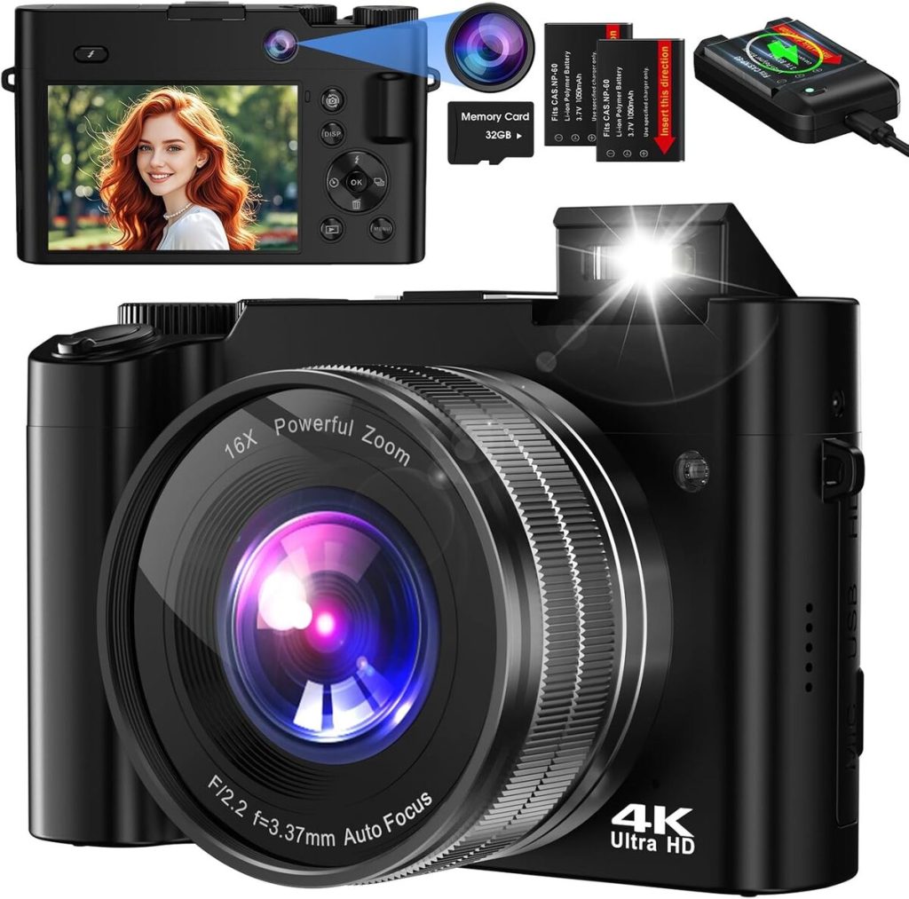 Test de l'appareil photo numérique Bofypoo 64 MP : performance et zoom 16x