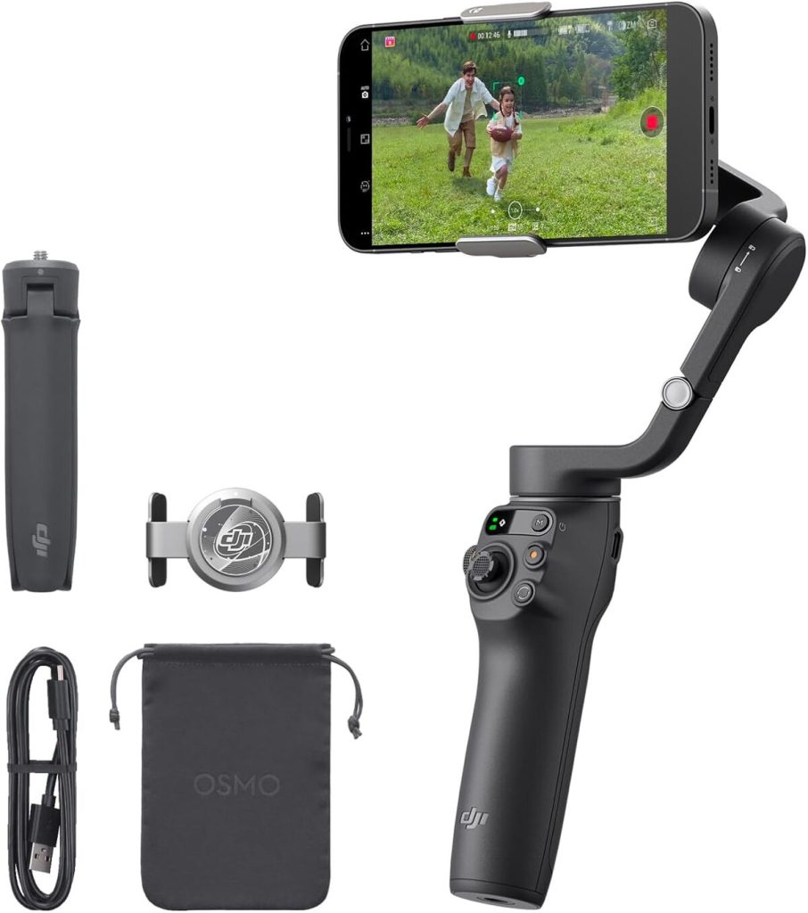 Test DJI OSMO Mobile 6 : stabilisateur ultime pour vidéoblogs