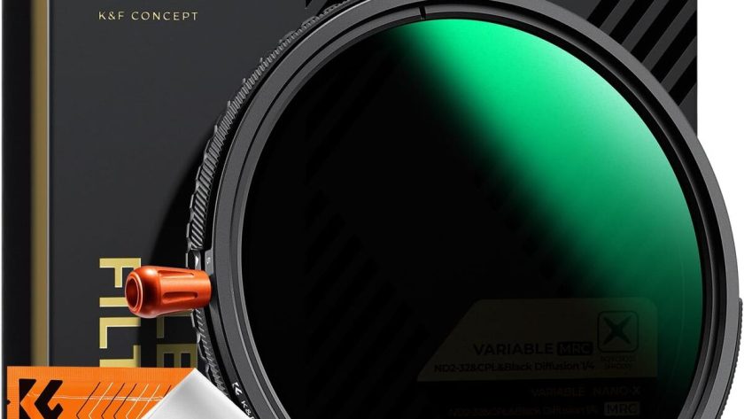 Test du filtre K&F Concept 95mm ND2-32 : polyvalence 3 en 1