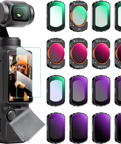 Test du filtre K&F Concept pour DJI OSMO Pocket 3