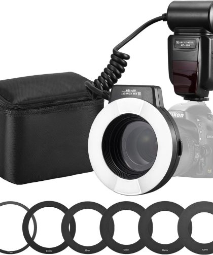 Test du flash macro annulaire K&F Concept TTL pour Nikon DSLR