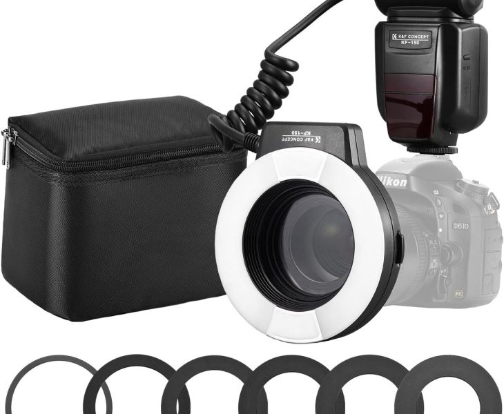 Test du flash macro annulaire K&F Concept TTL pour Nikon DSLR