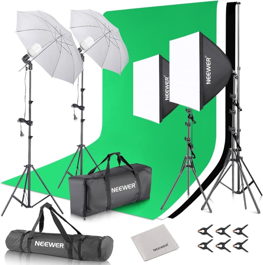 Test du kit d'éclairage continu Neewer pour photographie