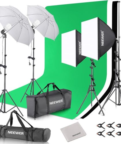 Test du kit d'éclairage continu Neewer pour photographie