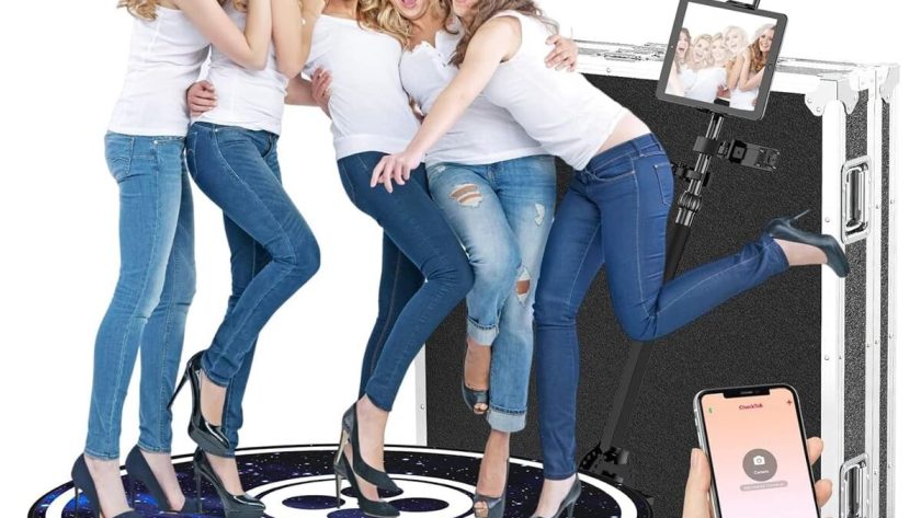 Test du photobooth 360 YCKJNB : immersion totale avec ring light