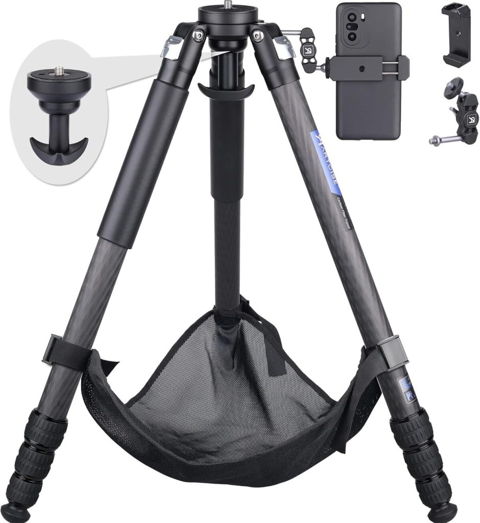 Test du trépied ARTCISE fibre de carbone 25 kg