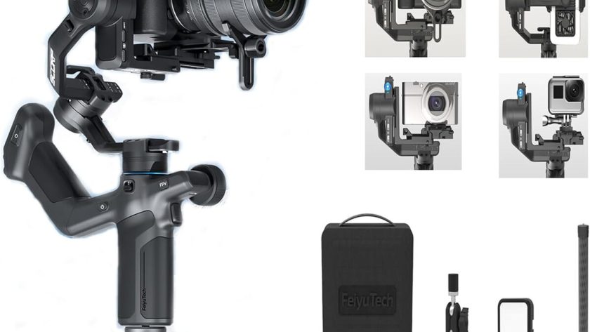 Test : feiyuTech SCORP Mini 3 Pro, stabilisateur à 3 axes pour caméra