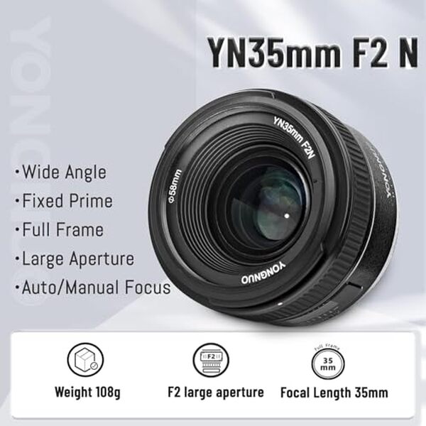 Découvrez le test détaillé de l'objectif Yongnuo YN-35 mm f/2 pour Nikon : performance, qualité d'image, et rapport qualité-prix exceptionnel pour les photographes passionnés.