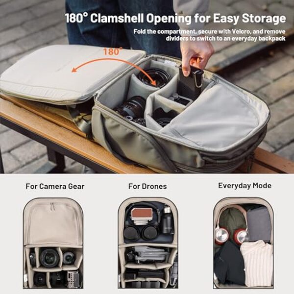 Découvrez le sac à dos PGYTECH OneGo Lite : un choix léger et étanche pour les photographes en quête de praticité et de sécurité pour leur équipement