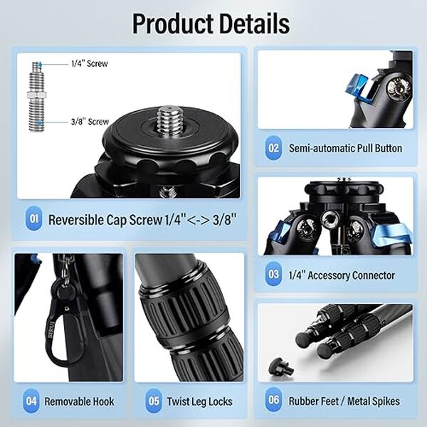 Découvrez le test du trépied en carbone SIRUI AM-284 : un allié léger et robuste pour les photographes exigeants, idéal pour vos aventures en plein air.
