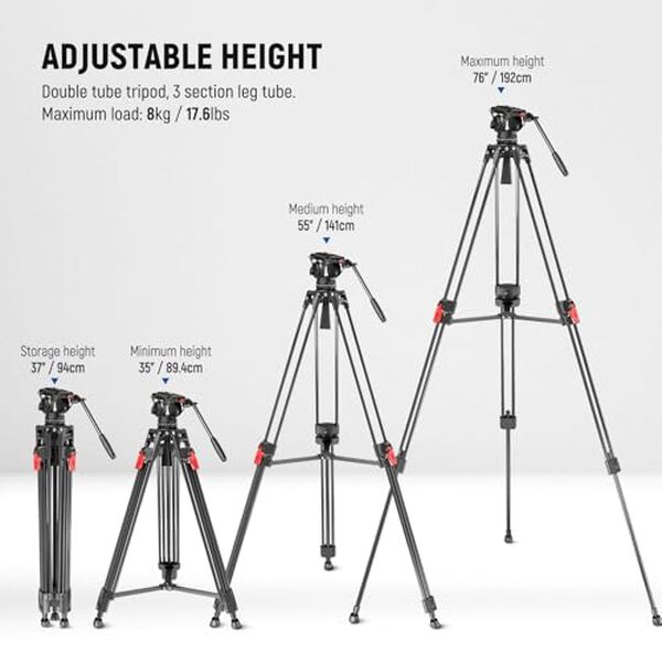 Découvrez notre évaluation complète du trépied Neewer 192 cm : un outil essentiel pour des prises de vue stables et fluides. Robustesse et facilité d'utilisation assurées pour les photographes exigeants.