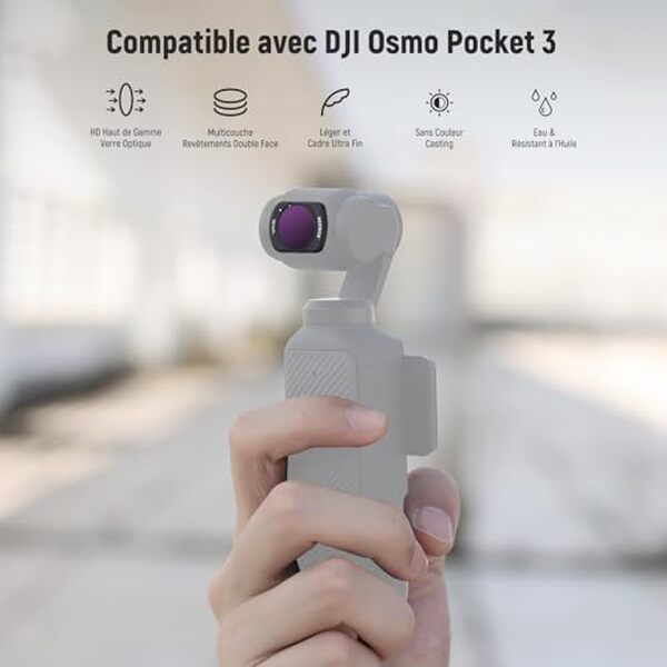 Découvrez l'efficacité des filtres NEEWER ND magnétiques pour DJI Osmo Pocket 3 : améliorez vos prises de vue avec notre analyse approfondie et nos astuces d'utilisation