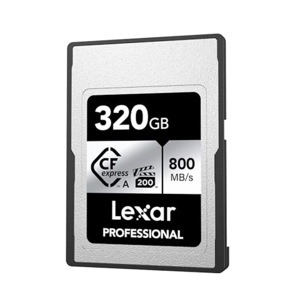 Test : carte CFexpress Lexar Professional Série SILVER 320 Go