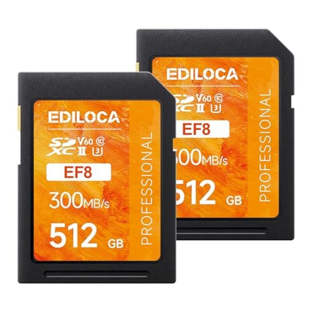 Test des cartes SD UHS II SDXC 512 Go : performances de haut vol