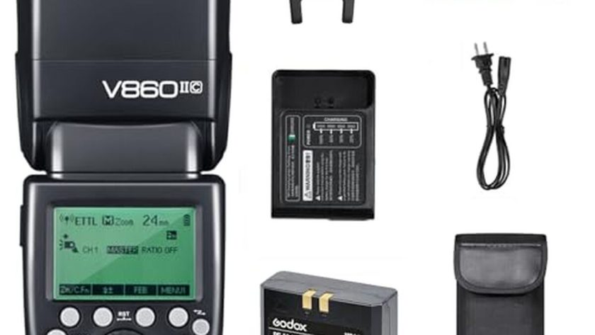 Test du flash Godox V860II-C : performance et puissance pour Canon