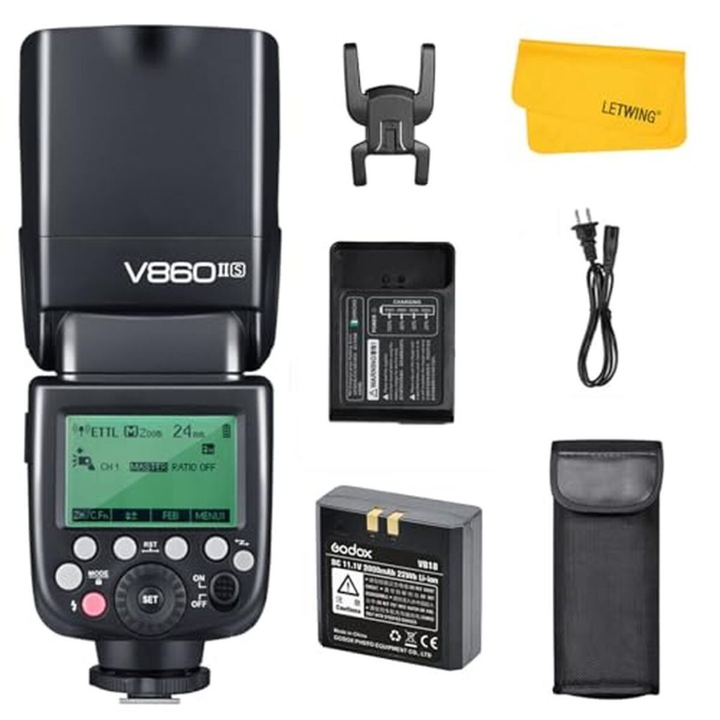 Test du flash Godox V860II-S : puissance et polyvalence pour Sony