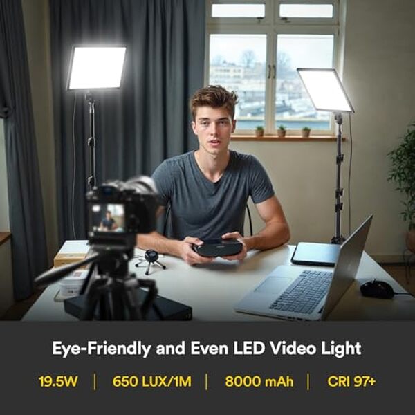 Découvrez notre test des lampes vidéo LED Raleno, un kit 2-pack idéal pour améliorer l'éclairage de votre studio photo. Performance et efficacité au rendez-vous.
