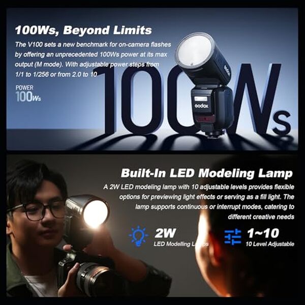 Découvrez notre test complet du flash Godox V100C, où puissance et innovation sont au rendez-vous. Performance, design et technologie : tout y est exploré pour les passionnés de photographie.