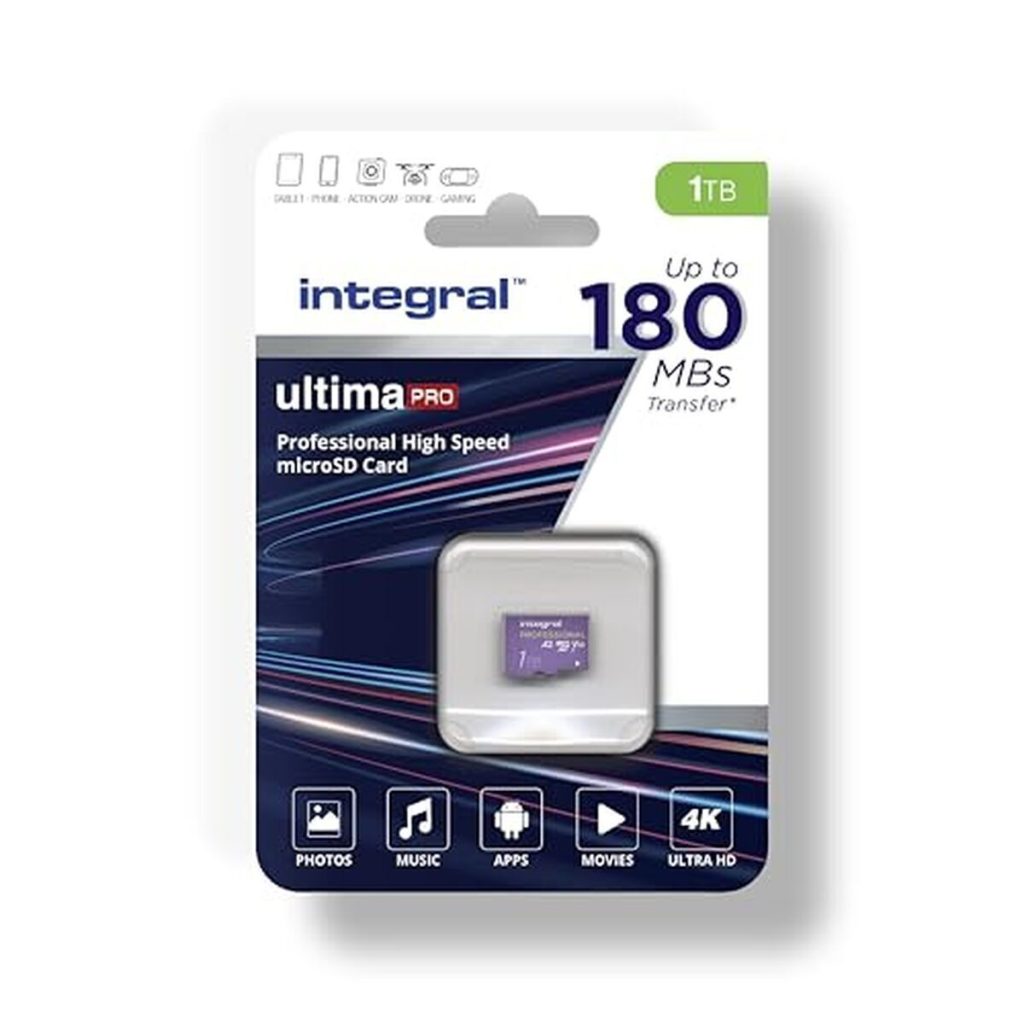 Test de la carte microSD Integral 1TB : vitesse extrême pour la 4K
