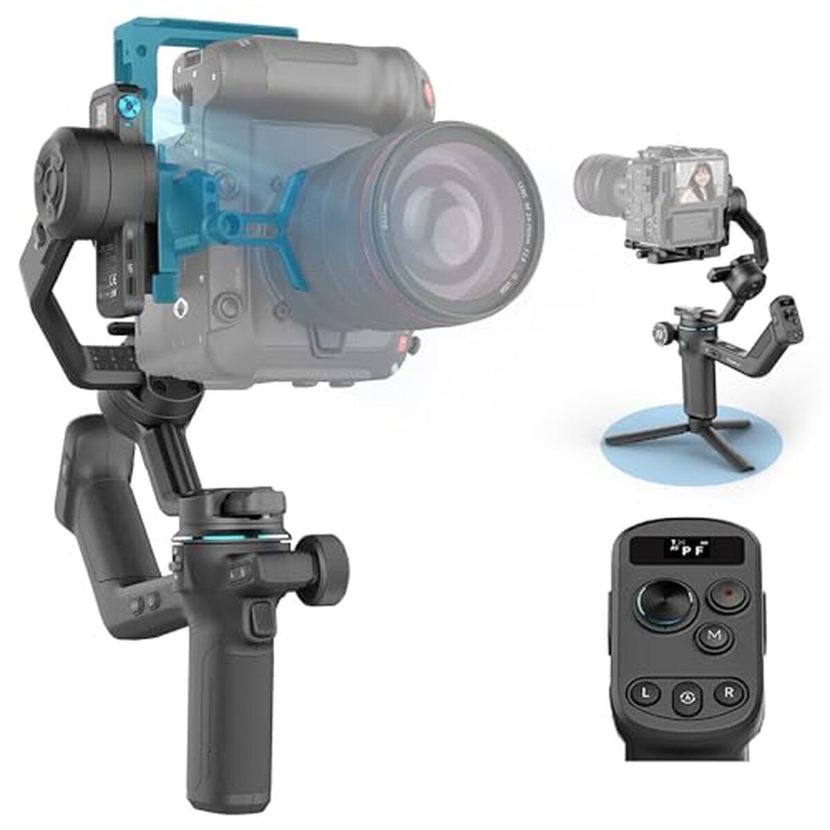 Test du Feiyutech SCORP-C2 : stabilisateur 3 axes avec suivi IA 4.0 pour reflex et hybrides