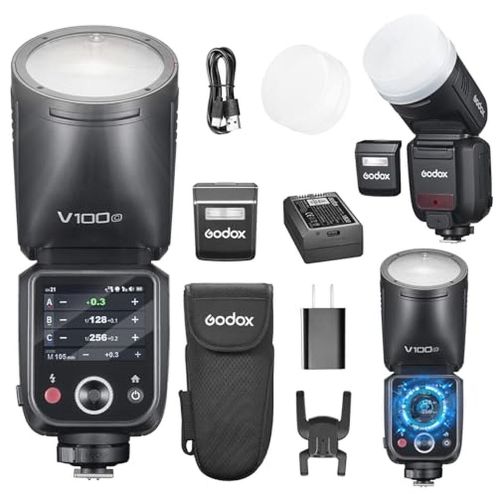 Test du flash Godox V100C : puissance et innovation au rendez-vous