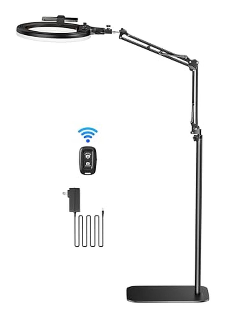 Test : nexaCraft Ring Light 170cm avec support caméra pour téléphone