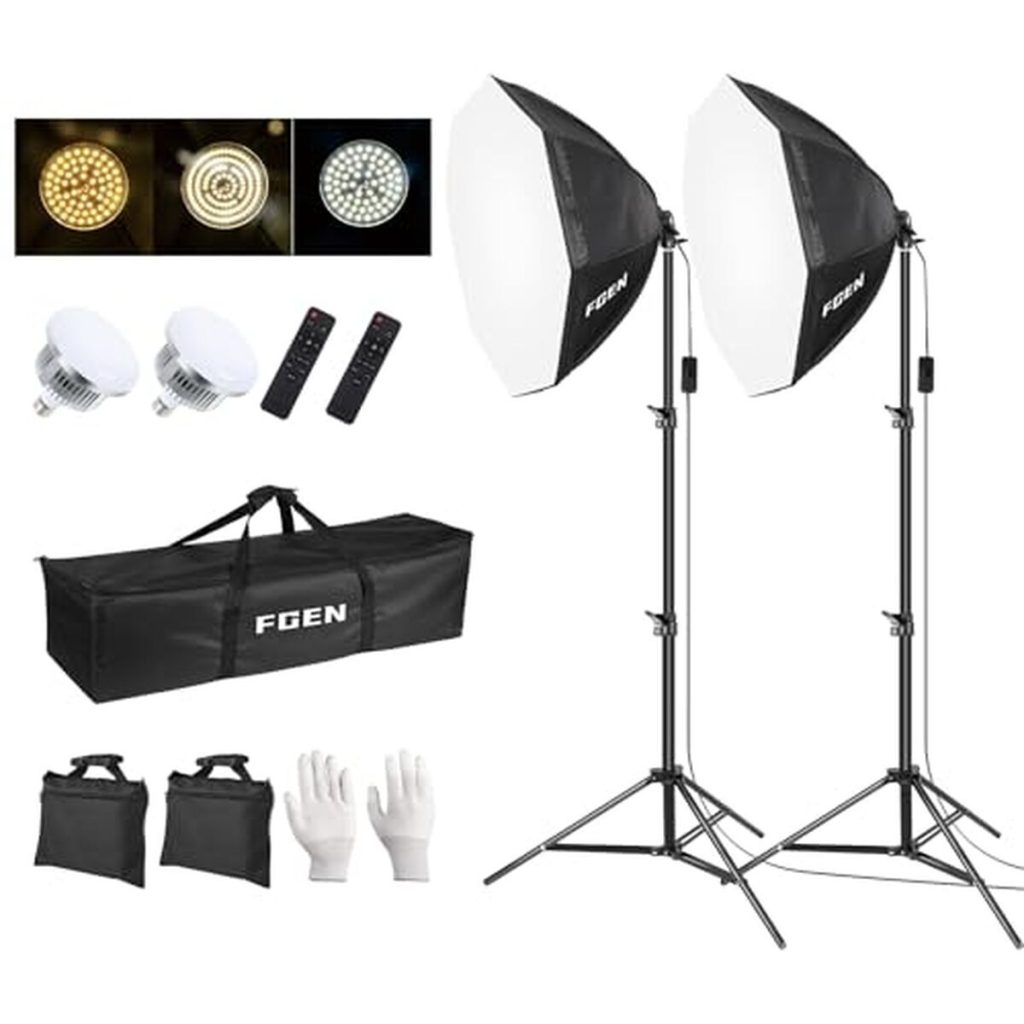 Test : softbox FGen 70 cm avec LED 135 W pour studio photo
