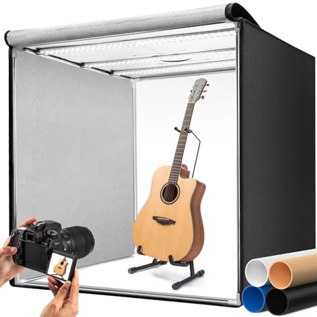 Test : studio photo DUCLUS LED 10500LM, 360° ajustable
