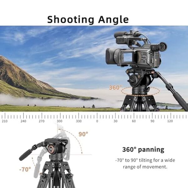 Découvrez notre avis sur le trépied robuste Cayer BV25LH et ses performances exceptionnelles pour vos prises de vue professionnelles