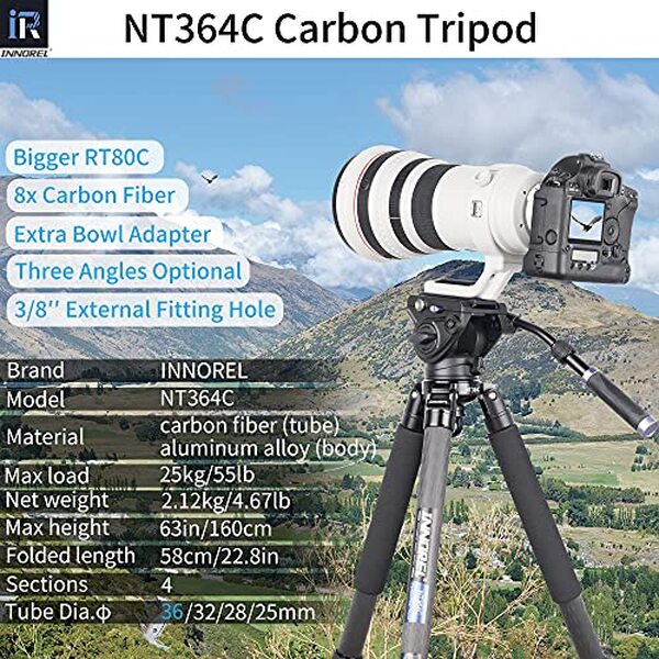 Découvrez le test détaillé du trépied Innorel NT364C. Conçu en fibre de carbone, il offre une stabilité exceptionnelle pour des prises de vue nettes et précises.